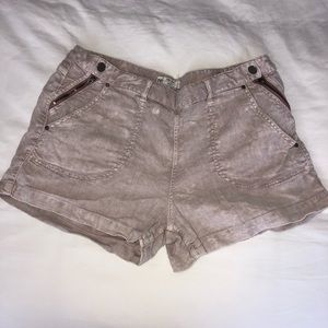Free People Linen Blend Short